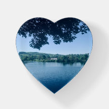 Paperweight with view from Teggs Nose