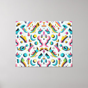 Paperwhite Party Popper - Ken Gauge Art Canvas Print