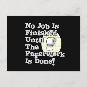 Paperwork Postcard