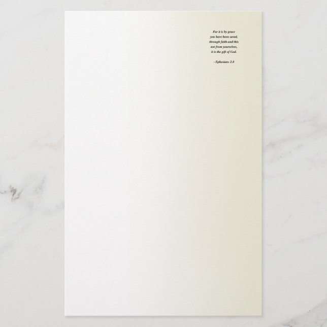 Papeterie 2:8 d'EPHESIANS (Devant)