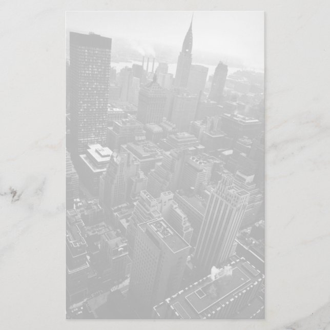 Papeterie 2 mai 1961 :  Chrysler construisant à New York (Devant)