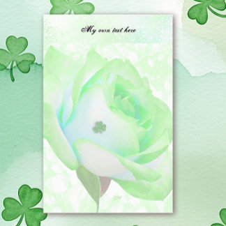 Papeterie à lettres Rose Chanceuse