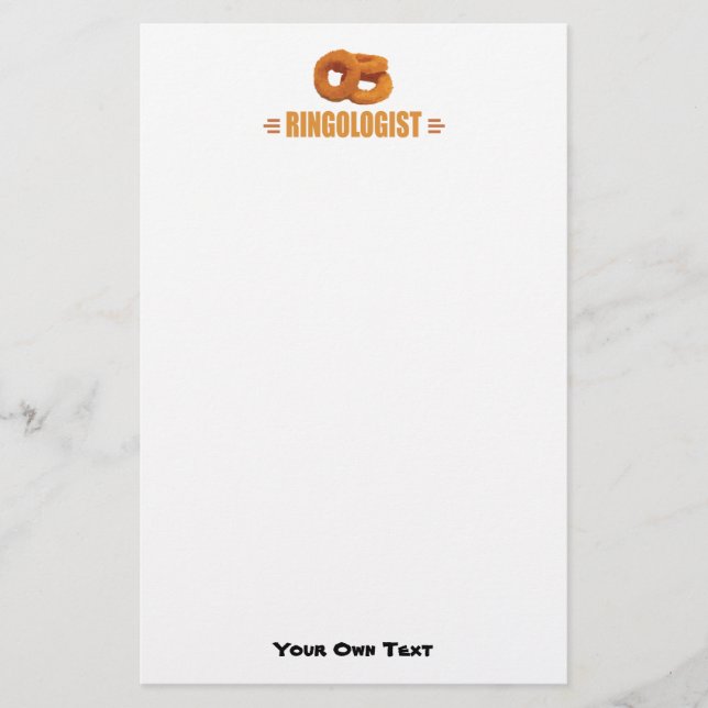 Papeterie Amant drôle d'anneaux d'oignon (Devant)