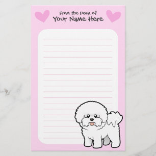Papeterie Amour de Bichon Frise
