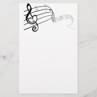 Papeterie Amour de la musique