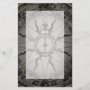 Papeterie Ancien Rose Compass
