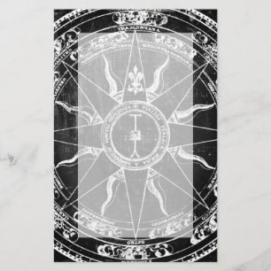 Papeterie Ancien Rose Compass