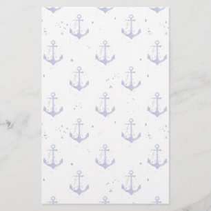 Papeterie Ancre d'aquarelle Motif 2