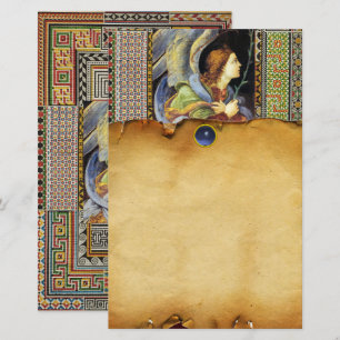 Papeterie ANGE DE NOËL par FILIPPINO LIPPI Parchment