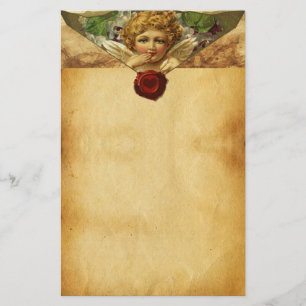 Papeterie ANGEL HEART WAX SEAL PARCHMENT Saint Valentin