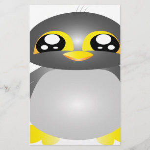Papeterie animal de pingouin drôle mignon