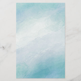 Papeterie Aquarelle bleue