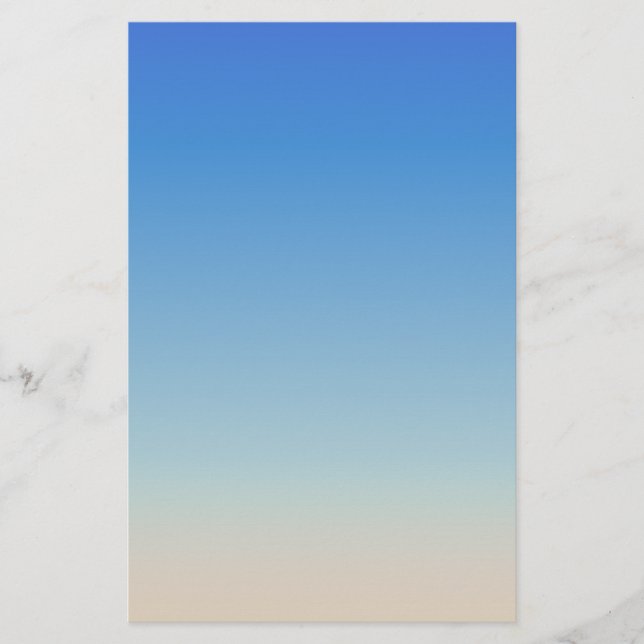 Papeterie Aquarelle de plage de sable (Devant)