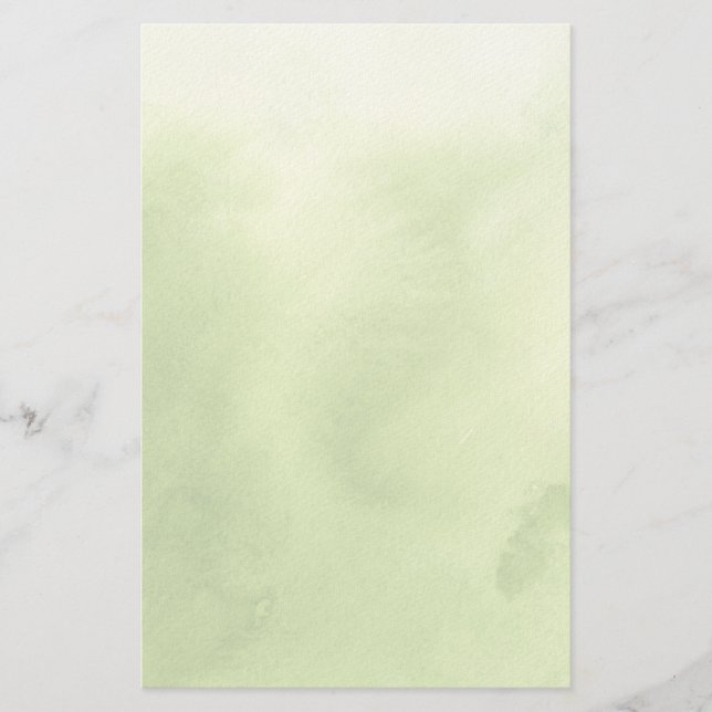 Papeterie aquarelle peint sur un papier à texture brute (Devant)