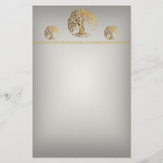 Papeterie Arbre de vie Mehndi (henné) (Devant)