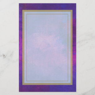 Papeterie Arrière - plan d'aquarelle violet et rose