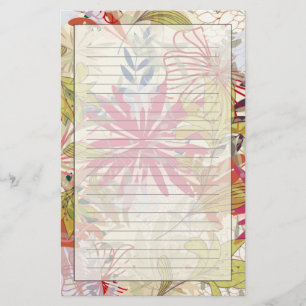 Papeterie Arrière - plan floral 6