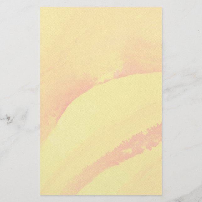 Papeterie arrière - plan jaune. aquarelle sur papier (Devant)