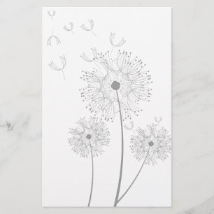 Papeterie Art moderne pur de fleur de pissenlit