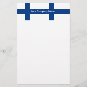 Papeterie avec Drapeau de Finlande