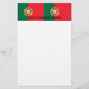 Papeterie avec Drapeau du Portugal