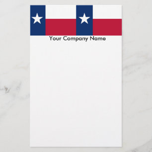 Papeterie avec Drapeau du Texas