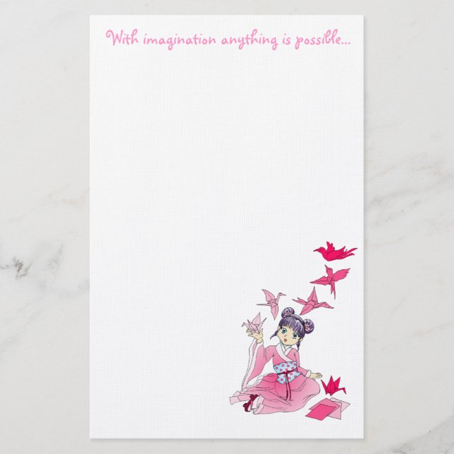 Papeterie Avec l'imagination quelque chose est possi… (Devant)