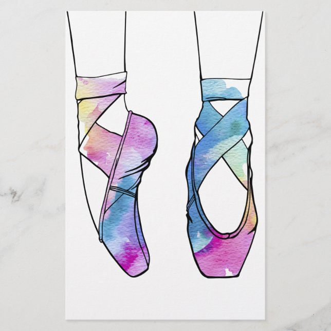 Papeterie Ballerina Cute Ballet (Devant)