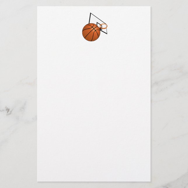 Papeterie Basket-ball et cerceau (Devant)