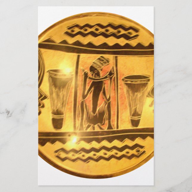 Papeterie Beaux tambours Extraordinaires rouges rouges d'Afr (Devant)