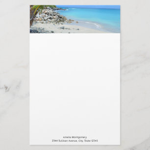 Papeterie Belle Plage Tropicale Turquoise