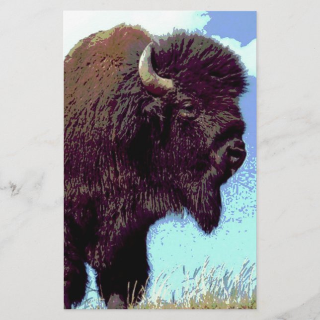 Papeterie Bison Pop Art (Devant)