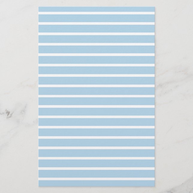 Papeterie Bleu Blindé Papier Bleu Bandes Notes Papier à lett (Devant)