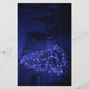Papeterie Bleu Joyeux sapin de Noël