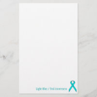 Bleu Lt / Ruban Turquoise Standard par Kenneth Yon
