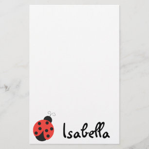 Papeterie Bloc - notes de coccinelle