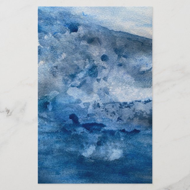 Papeterie Blue Wave Card (Devant)