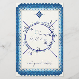 Papeterie Blue Wave Card