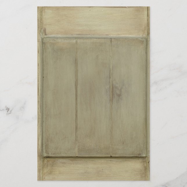 Papeterie Bois peint rustique (Devant)