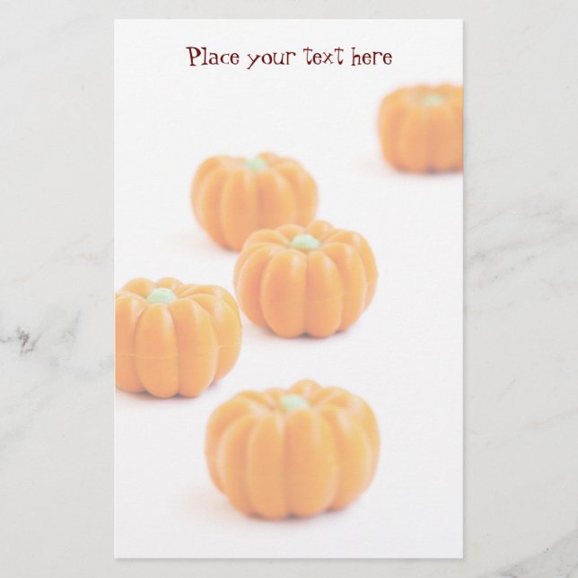 Papeterie Bonbons citrouilles d'Halloween (Devant)