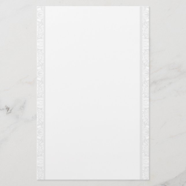 Papeterie Bordure de dentelle blanche (Devant)