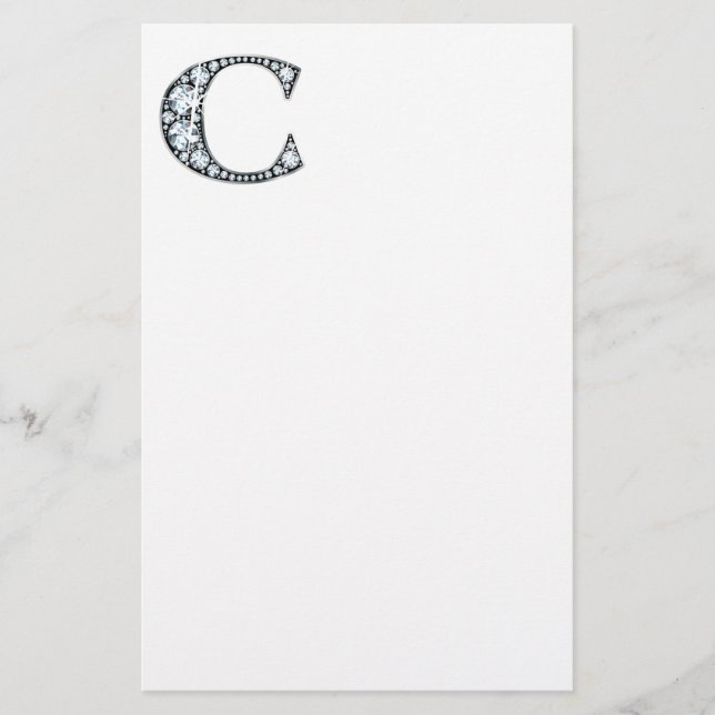 Papeterie C Faux-"Diamond" monogram (Devant)