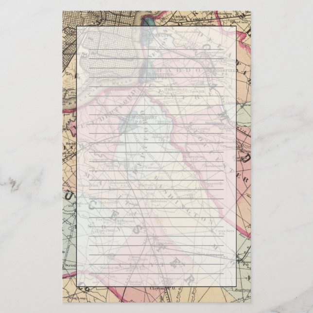 Papeterie Camden, comtés de Gloucester, NJ (Devant)