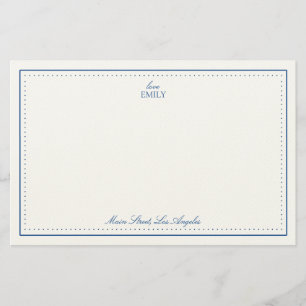 Papeterie Carnet d'amour, Emily