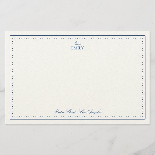 Papeterie Carnet d'amour, Emily (Devant)