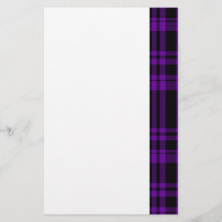 Papeterie Carreaux Violet Punky