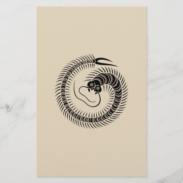 Papeterie Cercle centipède (Devant)