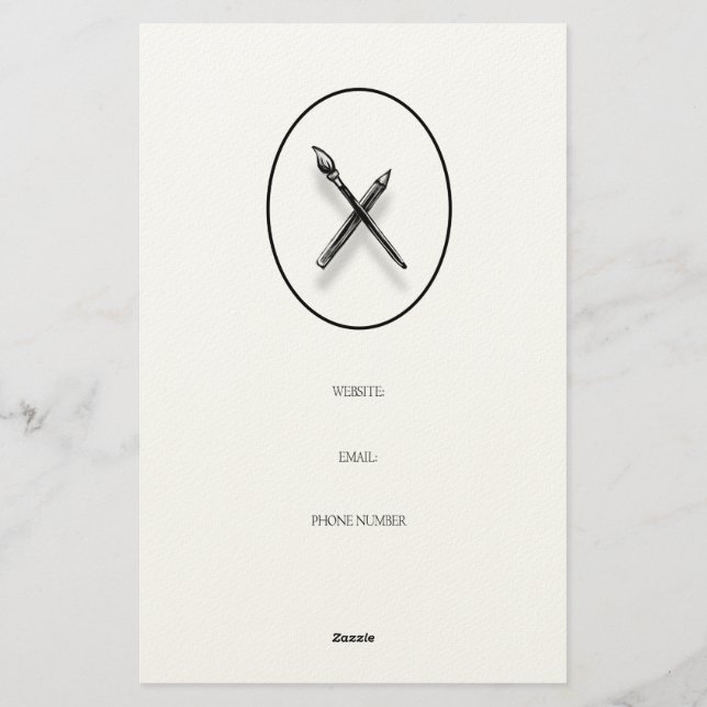 Papeterie Certificat d'authenticité (Dos)