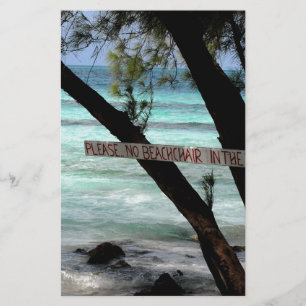 Papeterie Chaises de plage Rum Point Grand Cayman