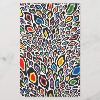 Papeterie Cheetah psychédélique